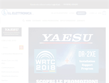 Tablet Screenshot of ilelettronica.it